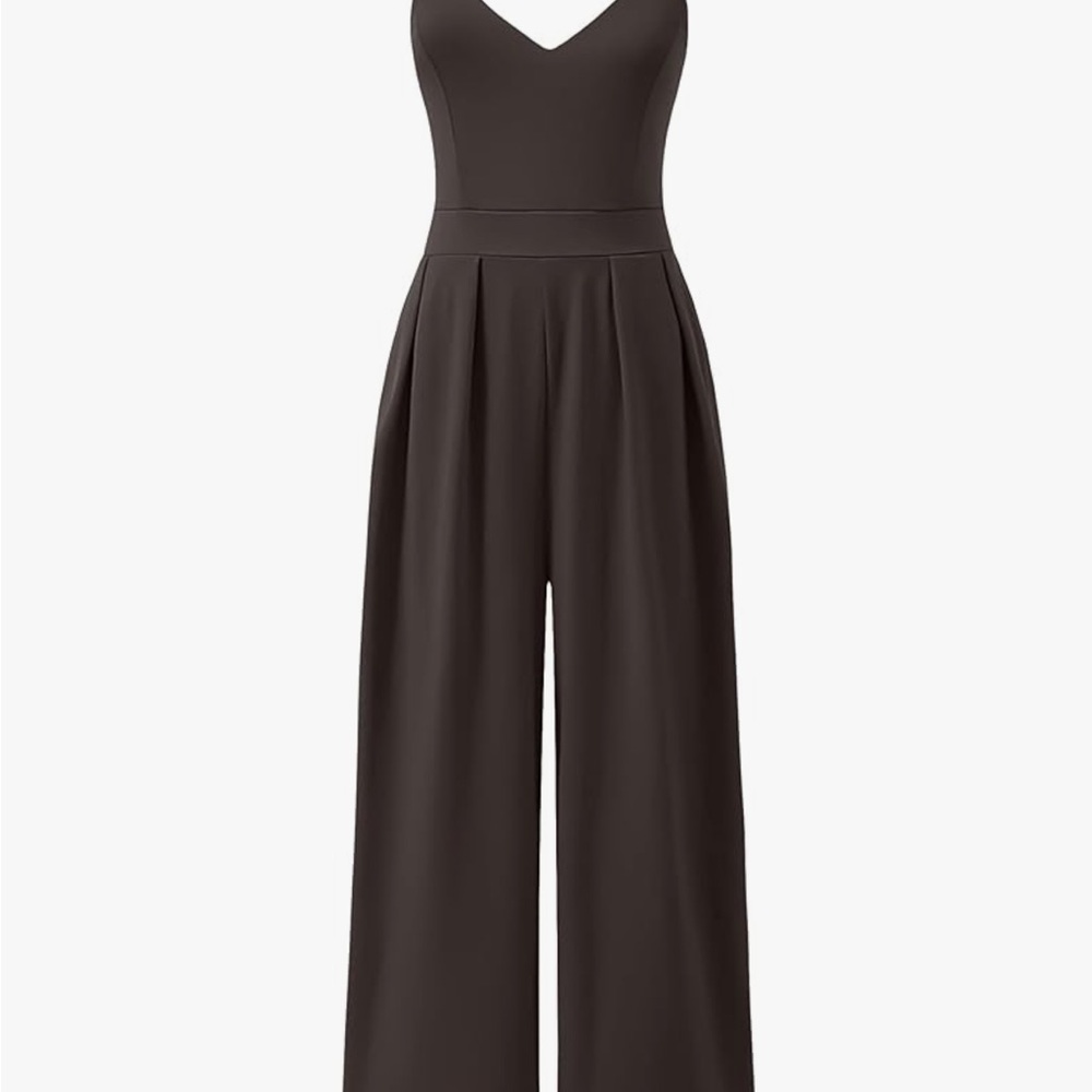 NWT Anrabess Deep Brown Jumpsuit